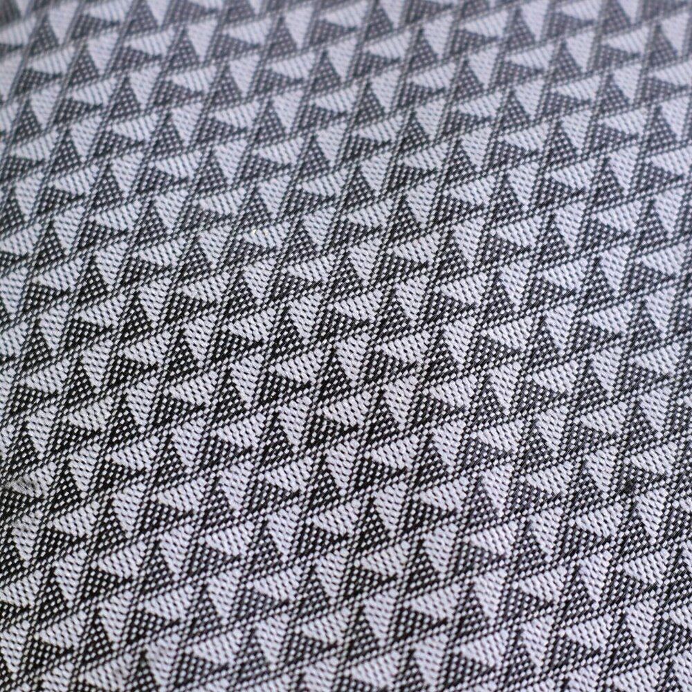 The Men's Store Gray‎ Silk Geometric Polyester Tie - Picture 2 of 6